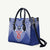 Manu Samoa Pacific Samoa Rugby Custom Leather Bag Polynesian Pattern - Polynesian Pride