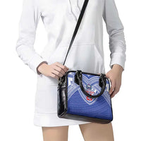 Manu Samoa Pacific Samoa Rugby Custom Shoulder Handbag Polynesian Pattern
