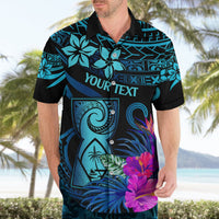 Custom Polynesian Guam Hawaiian Shirt With Latte Stone Happy Liberation Day LT9 - Polynesian Pride