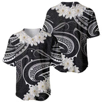 White Sunday Tokelau Gardenia Thunbergia Baseball Jersey Fakamalo Atu Kia Te Koutou Uma LT9 - Polynesian Pride