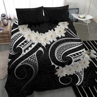 White Sunday Tokelau Gardenia Thunbergia Bedding Set Fakamalo Atu Kia Te Koutou Uma LT9 - Polynesian Pride
