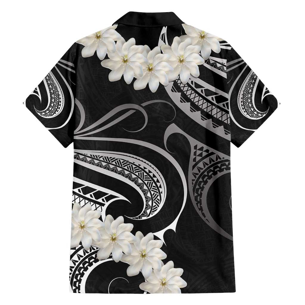 White Sunday Tokelau Gardenia Thunbergia Family Matching Summer Maxi Dress and Hawaiian Shirt Fakamalo Atu Kia Te Koutou Uma LT9 - Polynesian Pride