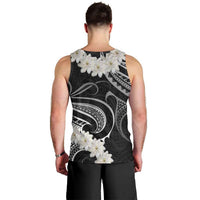 White Sunday Tokelau Gardenia Thunbergia Men Tank Top Fakamalo Atu Kia Te Koutou Uma LT9 - Polynesian Pride