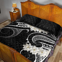 White Sunday Tokelau Gardenia Thunbergia Quilt Bed Set Fakamalo Atu Kia Te Koutou Uma LT9 - Polynesian Pride