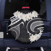 White Sunday Tokelau Gardenia Thunbergia Spare Tire Cover Fakamalo Atu Kia Te Koutou Uma LT9 - Polynesian Pride