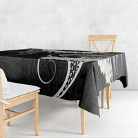 White Sunday Tokelau Gardenia Thunbergia Tablecloth Fakamalo Atu Kia Te Koutou Uma LT9 - Polynesian Pride