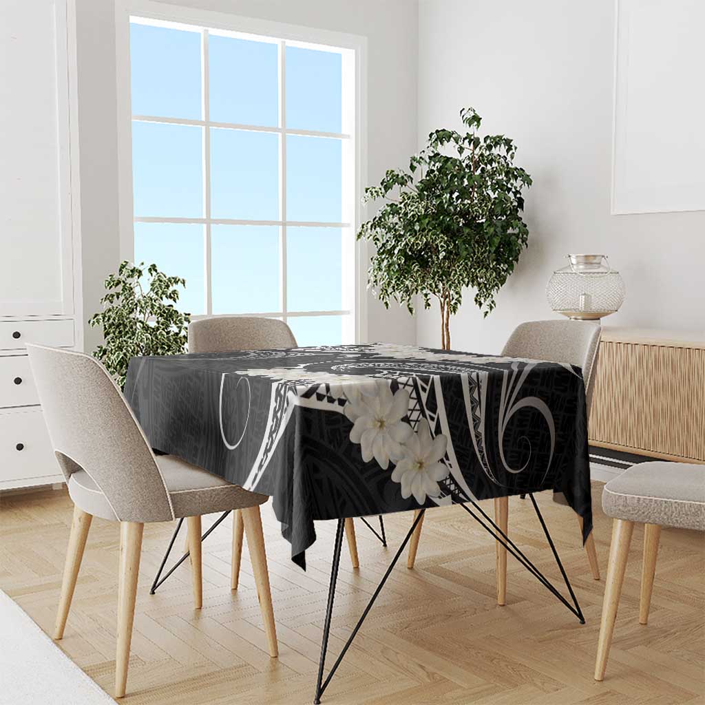 White Sunday Tokelau Gardenia Thunbergia Tablecloth Fakamalo Atu Kia Te Koutou Uma LT9 - Polynesian Pride