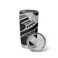 White Sunday Tokelau Gardenia Thunbergia Tumbler Cup Fakamalo Atu Kia Te Koutou Uma LT9 - Polynesian Pride