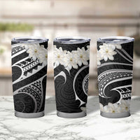 White Sunday Tokelau Gardenia Thunbergia Tumbler Cup Fakamalo Atu Kia Te Koutou Uma LT9 - Polynesian Pride