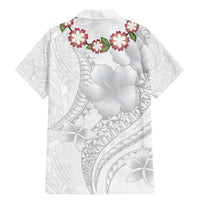 Manuia le Aso Sa o Tamaiti Tonga Family Matching Mermaid Dress and Hawaiian Shirt White Sunday Heilala Lei LT9 - Polynesian Pride