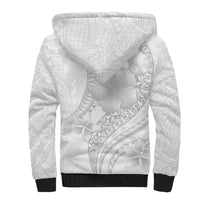 Manuia le Aso Sa o Tamaiti Tonga Sherpa Hoodie White Sunday Heilala Lei LT9 - Polynesian Pride