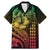 Hawaiian Sea Turtle Family Matching Mermaid Dress and Hawaiian Shirt Reggae Hibiscus Flowers and Kakau Pattern
