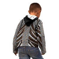 Brown Tongan Polynesian Tribal Kid Hoodie LT9 - Polynesian Pride