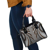 Brown Tongan Polynesian Tribal Shoulder Handbag - Polynesian Pride