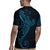 Black Blue Polynesian Tribal Rugby Jersey - Polynesian Pride