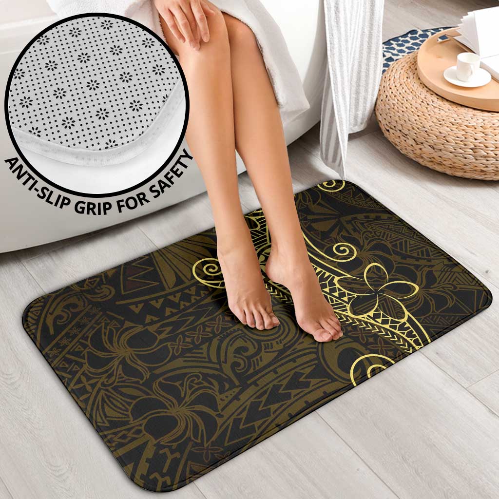 Black Gold Polynesian Tribal Bathroom Set - Polynesian Pride