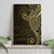 Black Gold Polynesian Tribal Canvas Wall Art - Polynesian Pride