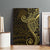 Black Gold Polynesian Tribal Canvas Wall Art - Polynesian Pride