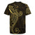 Black Gold Polynesian Tribal Rugby Jersey - Polynesian Pride