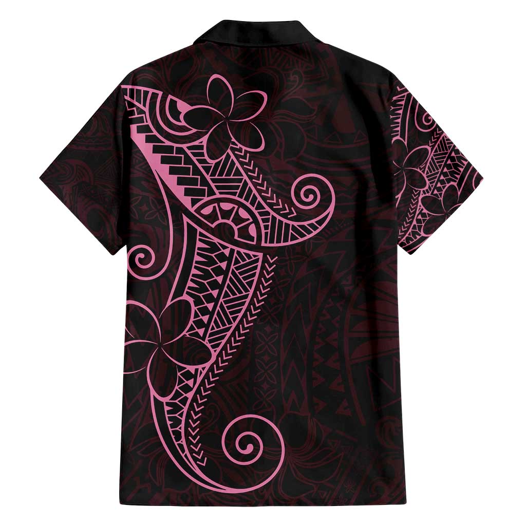Black Pink Polynesian Tribal Family Matching Puletasi and Hawaiian Shirt LT9 - Polynesian Pride
