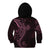 Black Pink Polynesian Tribal Kid Hoodie - Polynesian Pride