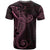 Black Pink Polynesian Tribal T Shirt - Polynesian Pride
