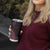 Black Pink Polynesian Tribal Tumbler Cup - Polynesian Pride