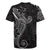 Black White Polynesian Tribal Rugby Jersey - Polynesian Pride