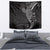 Black White Polynesian Tribal Tapestry - Polynesian Pride