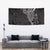 Black White Polynesian Tribal Tapestry - Polynesian Pride