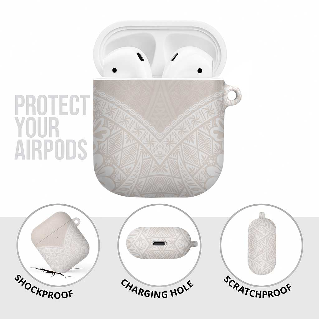 Lotu Tamaiti Tongan Polynesian Art Pattern AirPods Case Traditional Tribal Motifs LT9 - Polynesian Pride