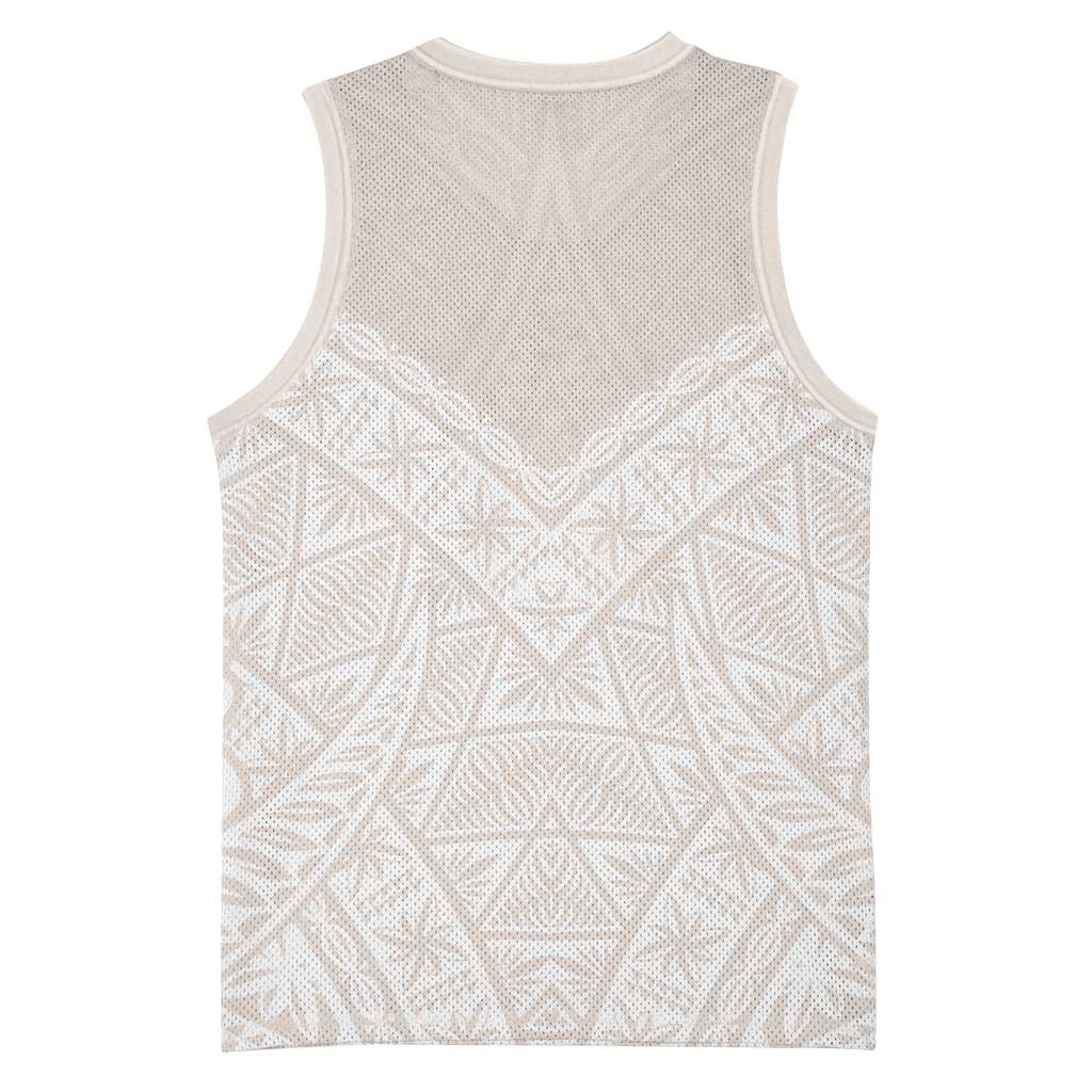 Lotu Tamaiti Tongan Polynesian Art Pattern Basketball Jersey Traditional Tribal Motifs LT9 - Polynesian Pride