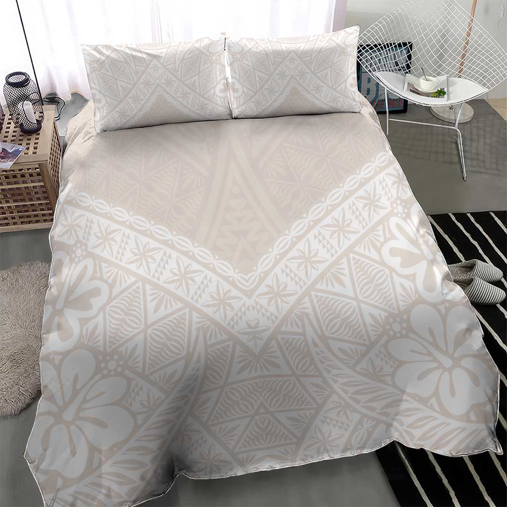 Lotu Tamaiti Tongan Polynesian Art Pattern Bedding Set Traditional Tribal Motifs - Polynesian Pride