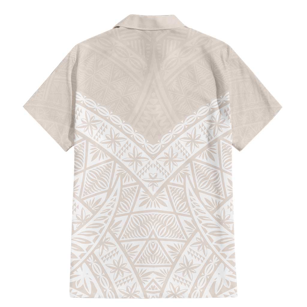 Lotu Tamaiti Tongan Polynesian Art Pattern Family Matching Mermaid Dress and Hawaiian Shirt Traditional Tribal Motifs LT9 - Polynesian Pride