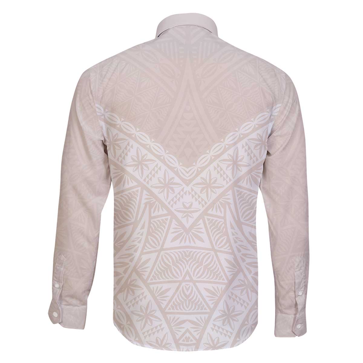Lotu Tamaiti Tongan Polynesian Art Pattern Family Matching Off The Shoulder Long Sleeve Dress and Hawaiian Shirt Traditional Tribal Motifs LT9 - Polynesian Pride