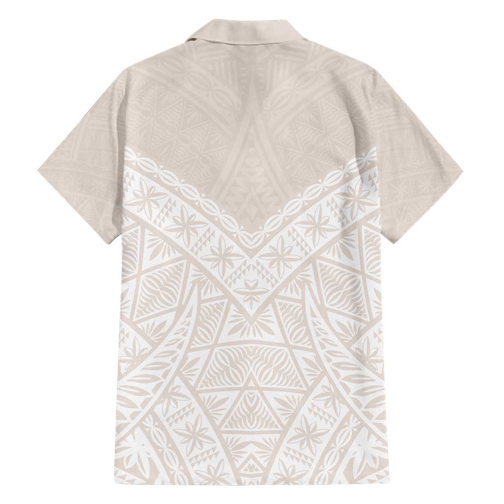 Lotu Tamaiti Tongan Polynesian Art Pattern Family Matching Short Sleeve Bodycon Dress and Hawaiian Shirt Traditional Tribal Motifs LT9 - Polynesian Pride