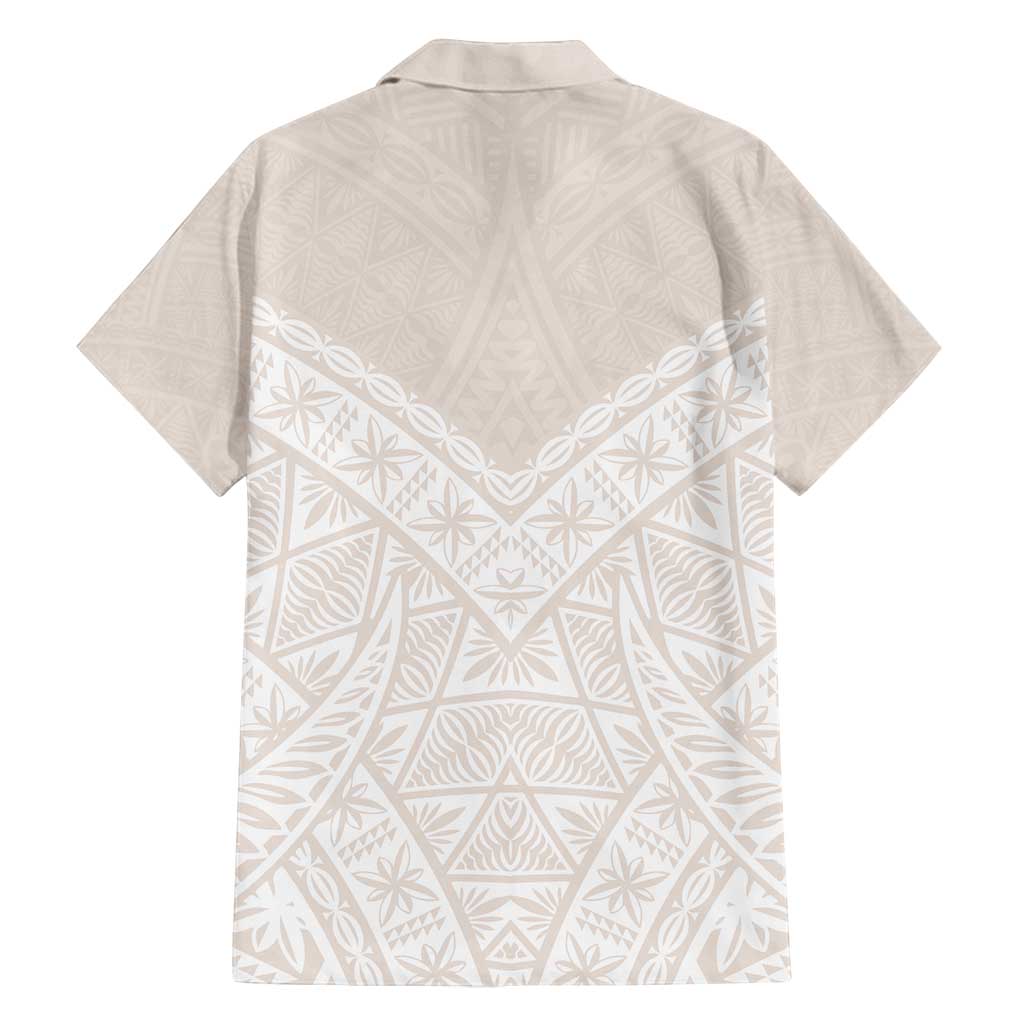 Lotu Tamaiti Tongan Polynesian Art Pattern Family Matching Summer Maxi Dress and Hawaiian Shirt Traditional Tribal Motifs LT9 - Polynesian Pride