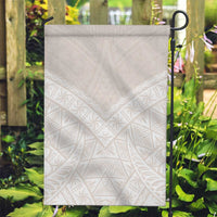Lotu Tamaiti Tongan Polynesian Art Pattern Garden Flag Traditional Tribal Motifs LT9 Garden Flag White - Polynesian Pride