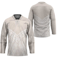 Lotu Tamaiti Tongan Polynesian Art Pattern Hockey Jersey Traditional Tribal Motifs LT9 - Polynesian Pride