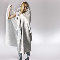 Lotu Tamaiti Tongan Polynesian Art Pattern Hooded Blanket Traditional Tribal Motifs LT9 - Polynesian Pride