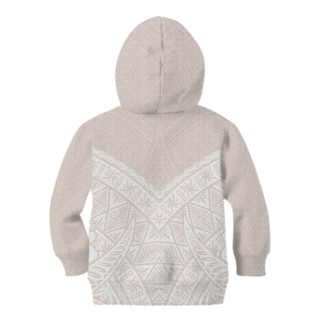 Lotu Tamaiti Tongan Polynesian Art Pattern Kid Hoodie Traditional Tribal Motifs LT9 - Polynesian Pride