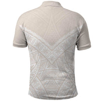 Lotu Tamaiti Tongan Polynesian Art Pattern Polo Shirt Traditional Tribal Motifs LT9 - Polynesian Pride