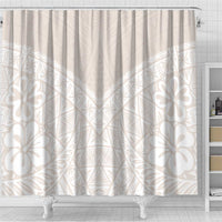 Lotu Tamaiti Tongan Polynesian Art Pattern Shower Curtain Traditional Tribal Motifs LT9 - Polynesian Pride