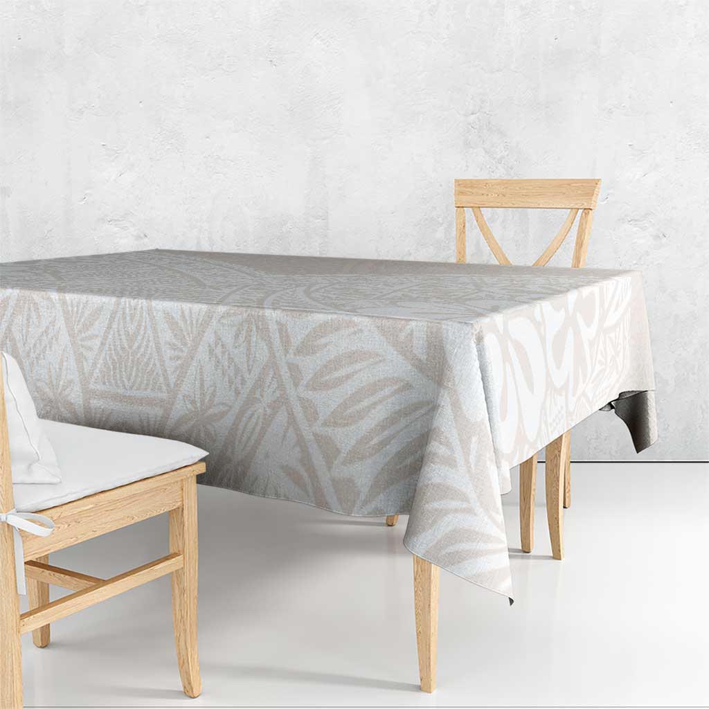 Lotu Tamaiti Tongan Polynesian Art Pattern Tablecloth Traditional Tribal Motifs - Polynesian Pride