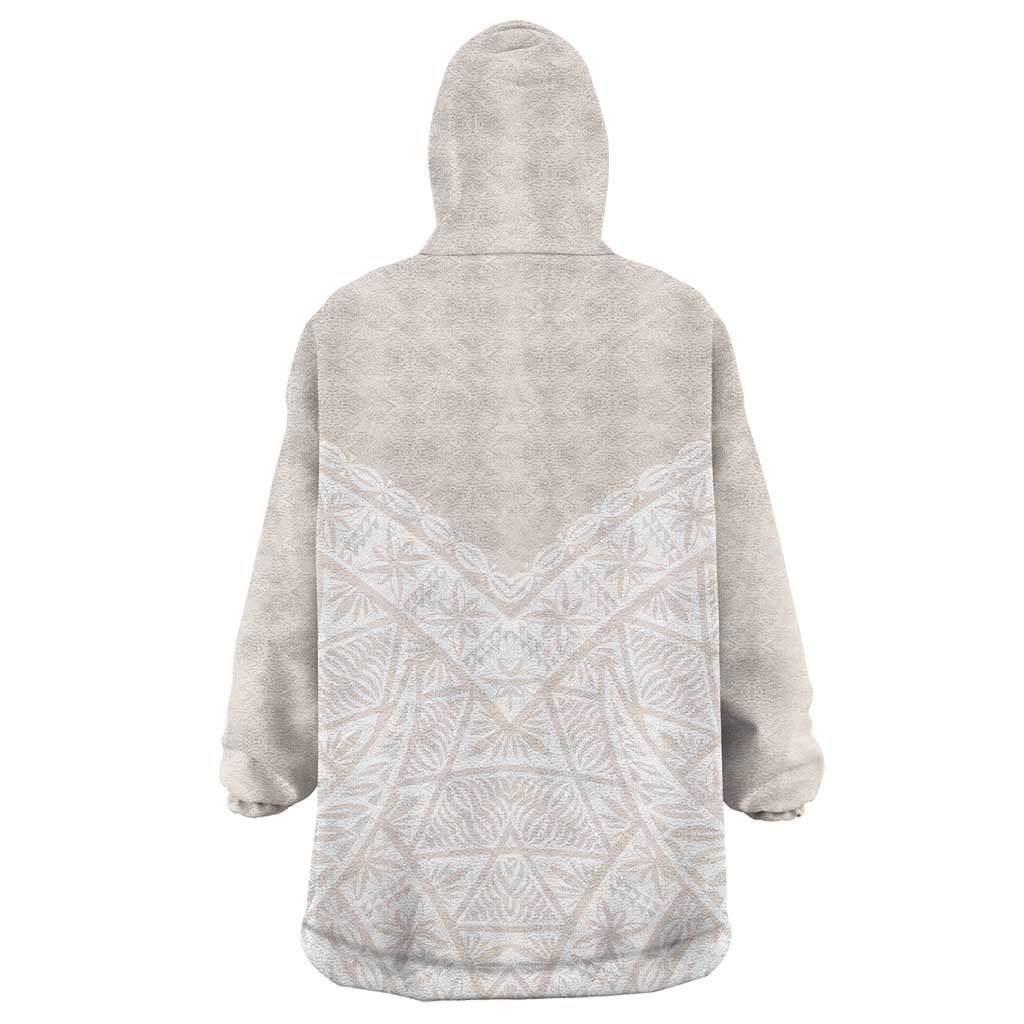 Lotu Tamaiti Tongan Polynesian Art Pattern Wearable Blanket Hoodie Traditional Tribal Motifs LT9 - Polynesian Pride