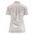 Lotu Tamaiti Tongan Polynesian Art Pattern Women Polo Shirt Traditional Tribal Motifs - Polynesian Pride