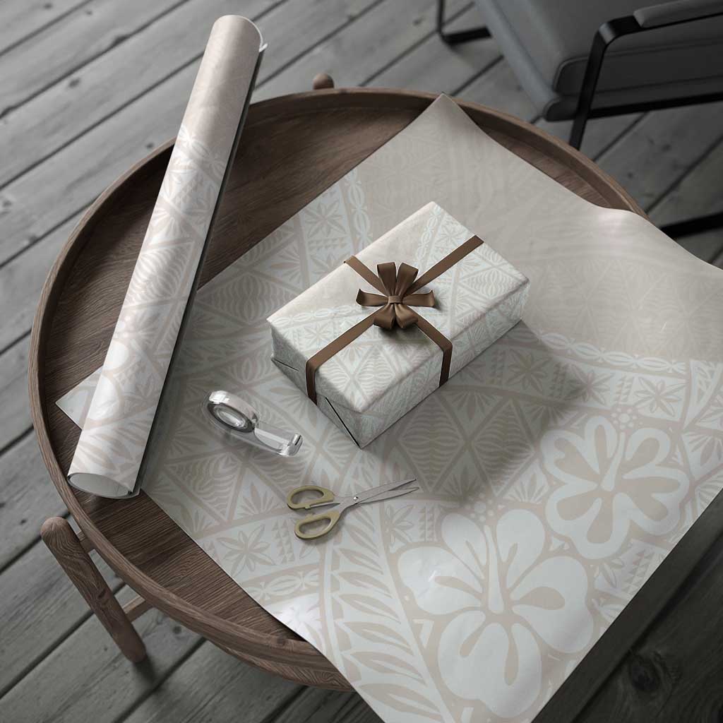 Lotu Tamaiti Tongan Polynesian Art Pattern Wrapping Paper Traditional Tribal Motifs - Polynesian Pride