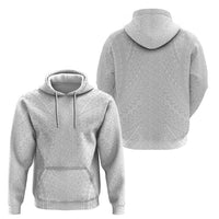 Lotu Tamaiti White Tongan Ngatu Hoodie Polynesian Tribal Fonulei Pattern LT9 - Polynesian Pride