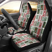 Mele Kalikimaka Hawaiian Quilt and Lei Patchwork Car Seat Cover LT9 - Polynesian Pride