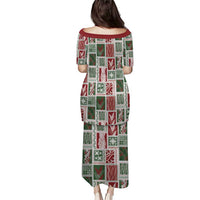 Mele Kalikimaka Hawaiian Quilt and Lei Patchwork Family Matching Puletasi and Hawaiian Shirt LT9 - Polynesian Pride